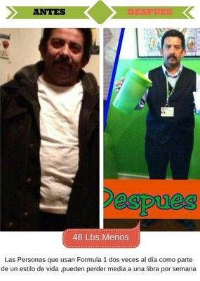 Yo y mi familia hemos perdido mas de 200 libras , gracias a esta maravillosa Nutrición