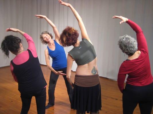 Adult modern dance class!