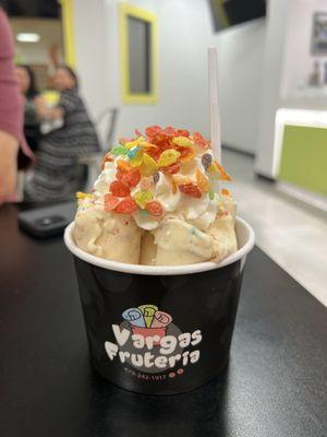 Fruity pebbles rolled ice cream $ 8.32 - 09/2022