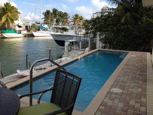 Lap Pool & Deck Area