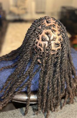 Detox, retwist & 3 strand twist