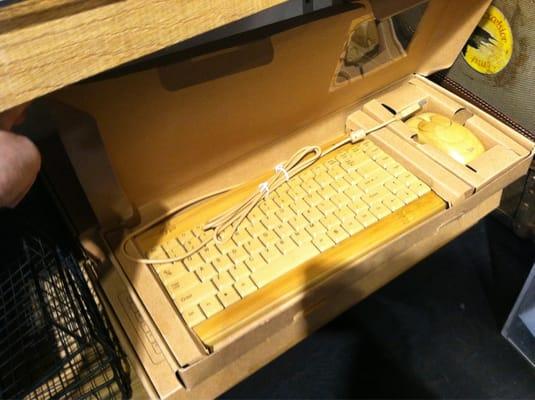 Wooden mouse and keyboard! $69