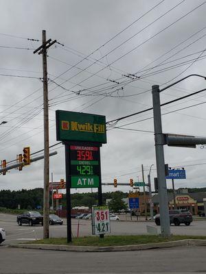 Current Gas Prices on Thursday 8/8/2024