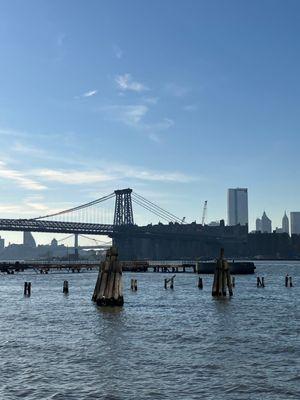 View from the pier.