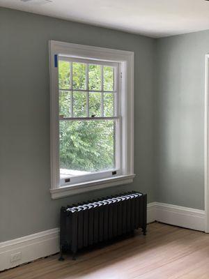 When radiators are jewelry in your bedrooms.