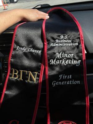 Graduation Sash