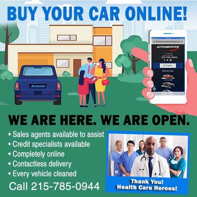 Yes! Buy Your car Online! Complete online buying process to serve you better!