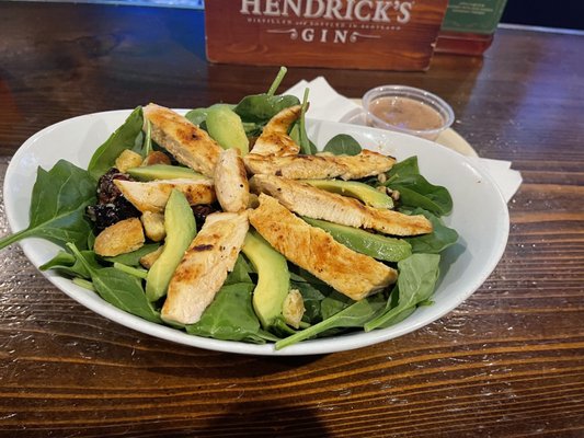 Spinach Salad w/ chicken