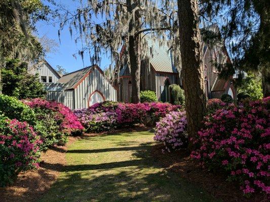 Spring at Church of the Cross