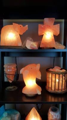 Salt lamps