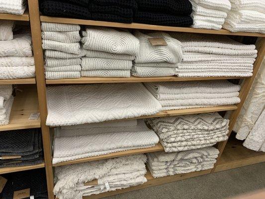 9/22/2022:  Purchasing two 6' cotton bathroom rug runners & two throw runners.