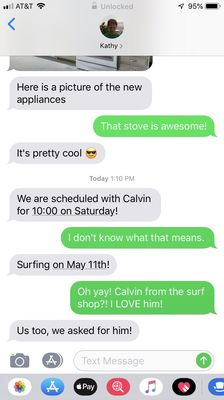 Because only School of Surf could get my parents excited about doing physical activity on vacation... Calvin - you are the BEST