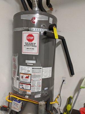 New water heater