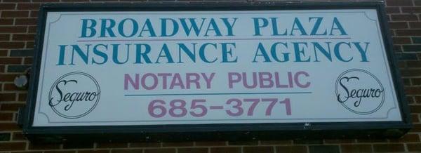 Broadway Plaza Insurance Agency