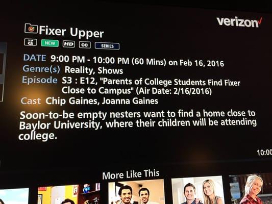 Check us out on Fixer Upper!