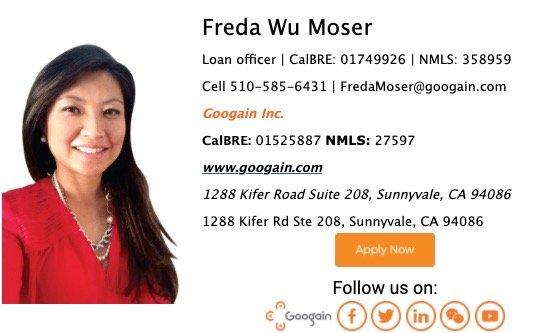 Freda Wu Moser - Realtor & Loan Officer