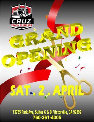 Grand Opening!