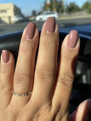 Gel manicure