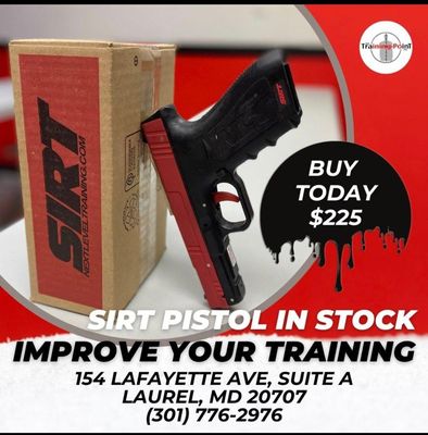 WANT TO IMPROVE YOUR SKILLS AND ACCURACY? GET YOU A SIRT PISTOL TODAY.  CALL FOR INQUIRIES