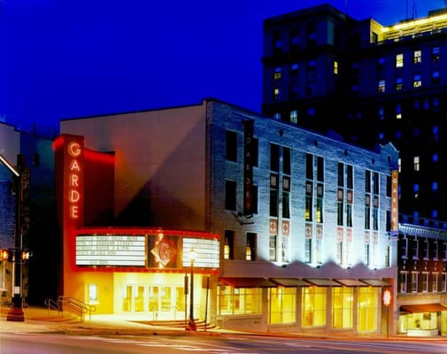 Garde Arts Center at night!