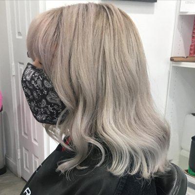 Silver hair