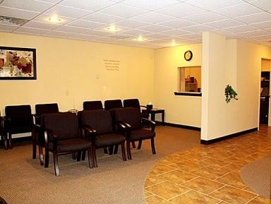 Waiting room at Tender Hearts Child Therapy Center