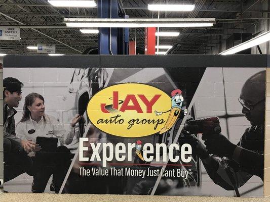 Proud to be part of the Jay Auto Group.