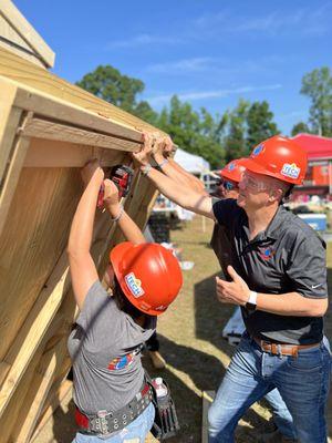 Community Shed Building Event