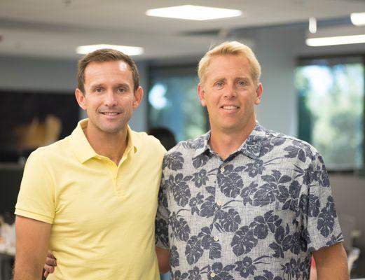 Founding Partner, Derek DeWinter, with DeWinter Consulting Partner, Shane Oberg.