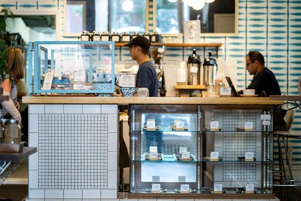 Coffee Bar at One Girl Cookies, Cobble Hill, Brooklyn, NY