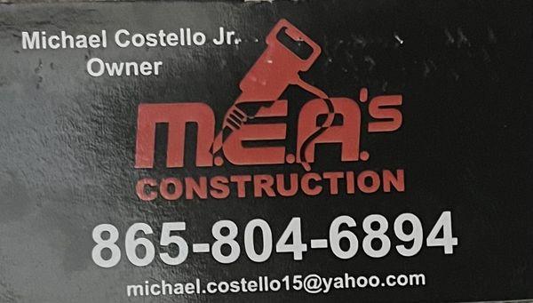 MEA’s Construction