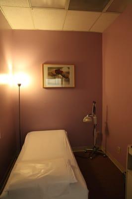 This is one of the treatment rooms.