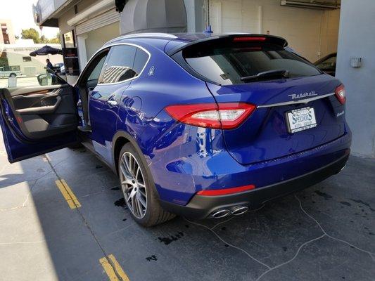 Congrats to our special client with his brand new 2018 Maserati Levante SQ4