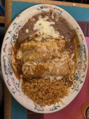 Chicken Mole Enchiladas