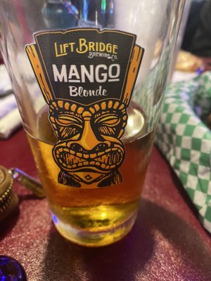 Good tap beer from superior lift bride