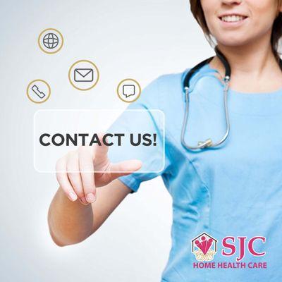 Please contact us via email: sjc8@sjchomehealthcare.com Or call our office: 281-491-9000