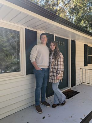 Happy First Time Home buyers!