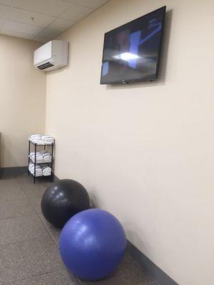 Tv in the gym