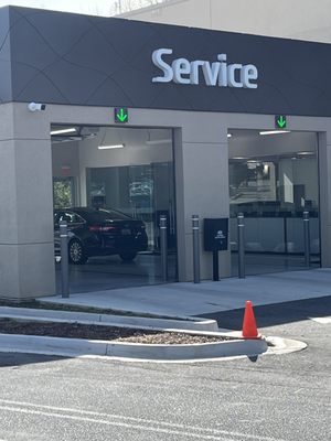 Service entrance