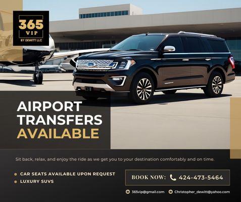 Airport transportation services