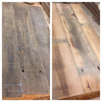 Reclaimed Cedar Recycled and Reused!