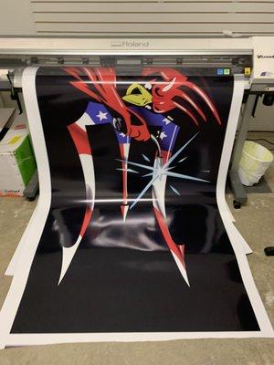 adhesive vinyl prints