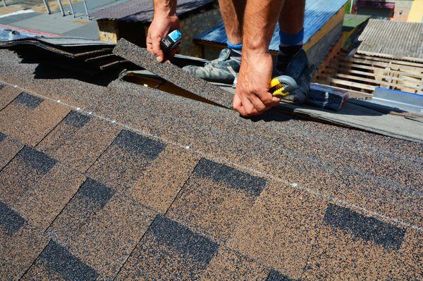 Shingle roof repair in Hilo