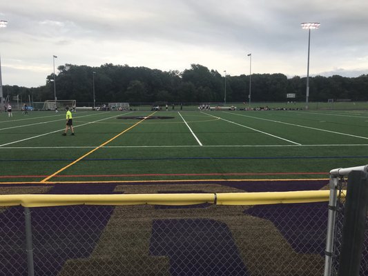 Swanky new turf for Field Hockey and Soccer