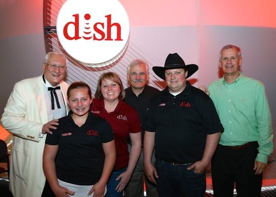 TruMedia owners with Charlie Ergen, Jim DeFranco and Joe Clayton at DISH