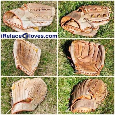 Sixty year old glove is like new.