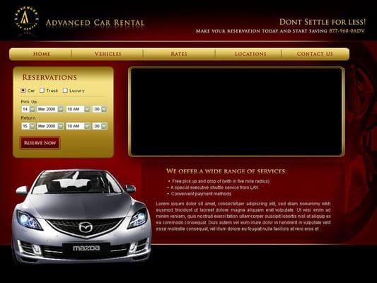 Advanced Car Rental