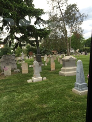 Central College Cemetery as part of the Westerville tour of Field of Heroes