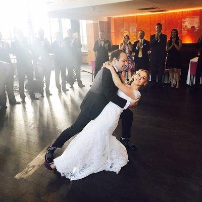 First dance as husband and wife