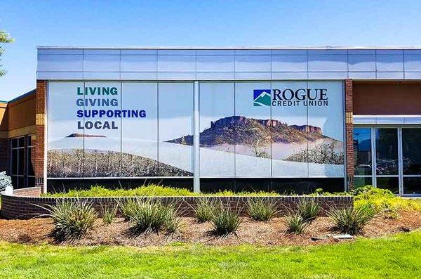 Window Graphics for Rogue Credit Union